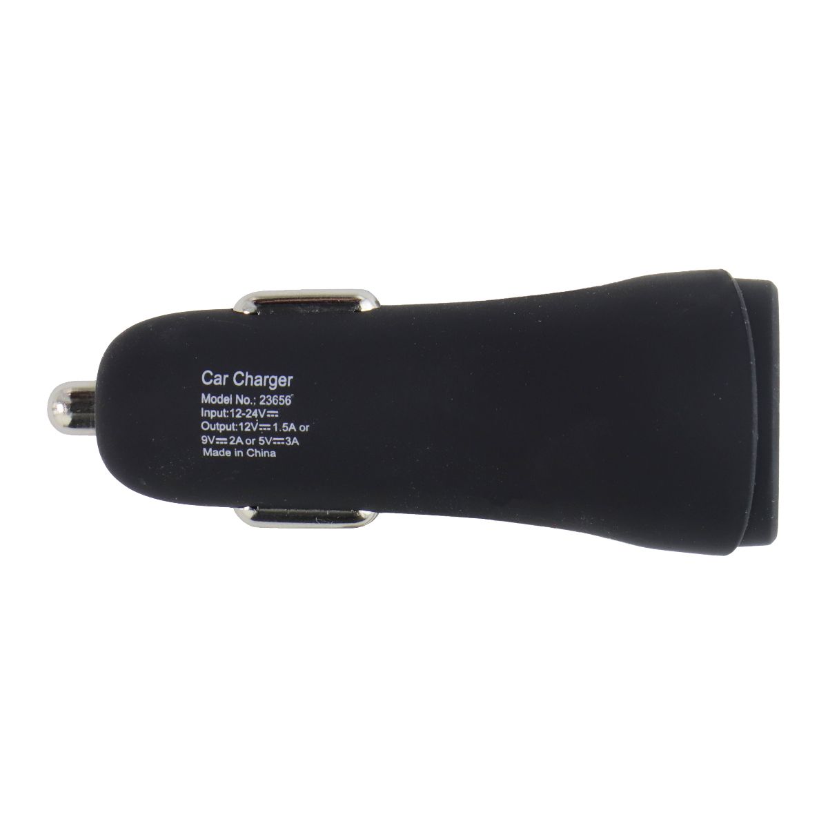 mWorks 12V/1.5A or 9V/2A or 5V/3A USB-A (23656) Car Charger - Black Cell Phone - Chargers & Cradles mWorks! - Simple Cell Bulk Wholesale Pricing - USA Seller
