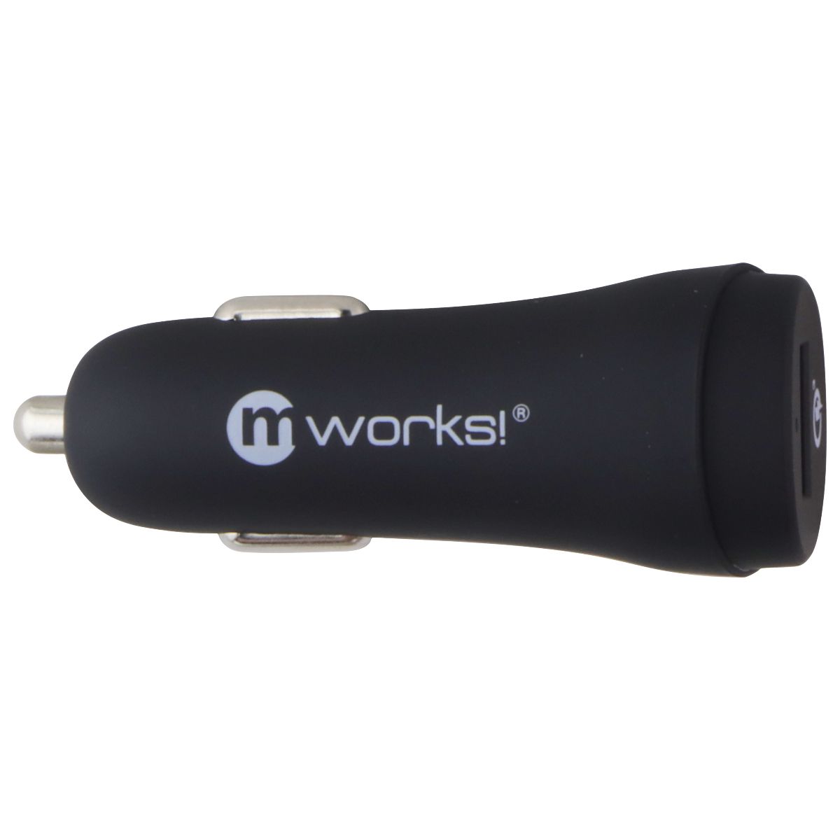 mWorks 12V/1.5A or 9V/2A or 5V/3A USB-A (DC09N00) Car Charger - Black