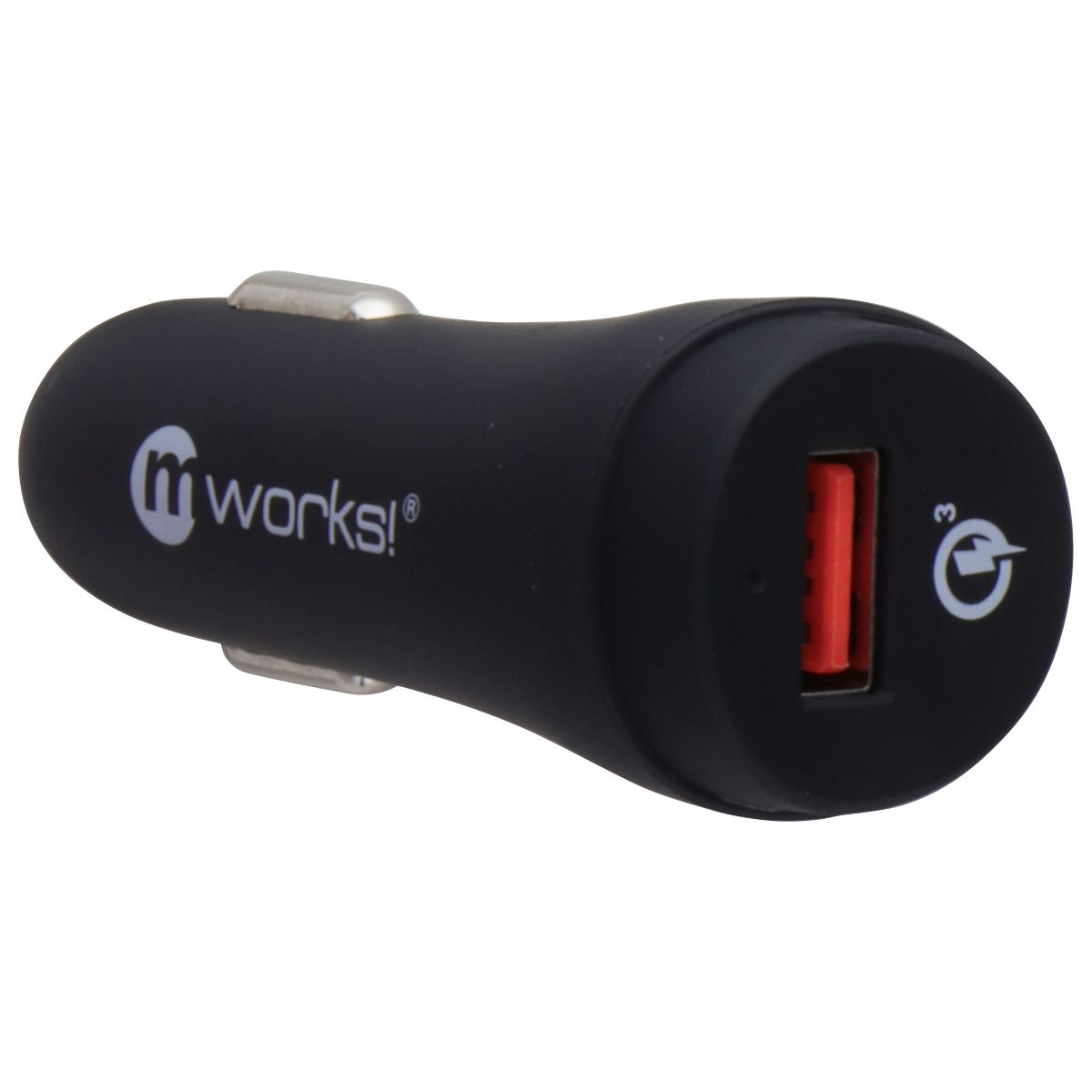 mWorks 12V/1.5A or 9V/2A or 5V/3A USB-A (DC09N00) Car Charger - Black