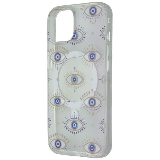 MyBat Pro Mood Series Hard Case for Apple iPhone 14 - Evil Eye/Clear