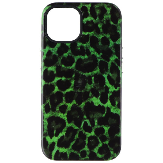 MyBat Pro Fuse Series Case for MagSafe for iPhone 14 - Green Leopard Cell Phone - Cases, Covers & Skins MyBat Pro - Simple Cell Bulk Wholesale Pricing - USA Seller