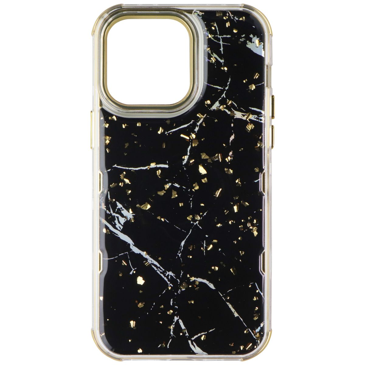 MyBat Pro Tuff Kleer Series Case for Apple iPhone 14 Pro Max - Black Marbling Cell Phone - Cases, Covers & Skins MyBat Pro - Simple Cell Bulk Wholesale Pricing - USA Seller