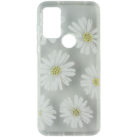 MyBat Pro Mood Series for Motorola Moto G Play (2023) - Happy (Clear/Daisy) Cell Phone - Cases, Covers & Skins MyBat - Simple Cell Bulk Wholesale Pricing - USA Seller