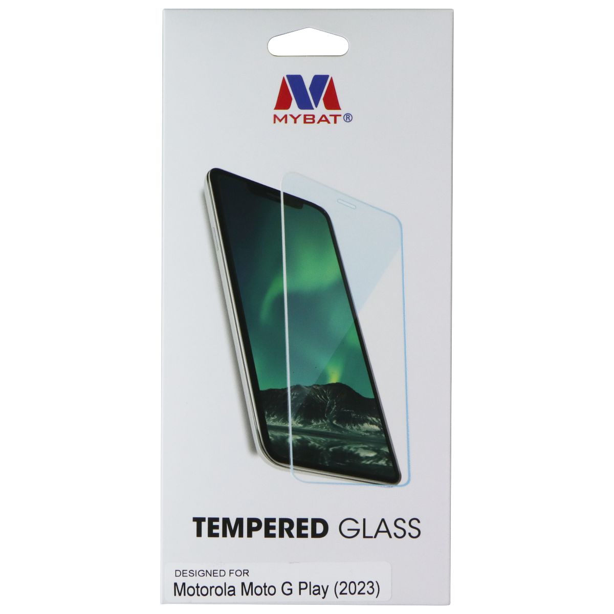 Mybat Tempered Glass Screen Protector for Motorola Moto G Play (2023) - Clear Cell Phone - Screen Protectors MyBat - Simple Cell Bulk Wholesale Pricing - USA Seller