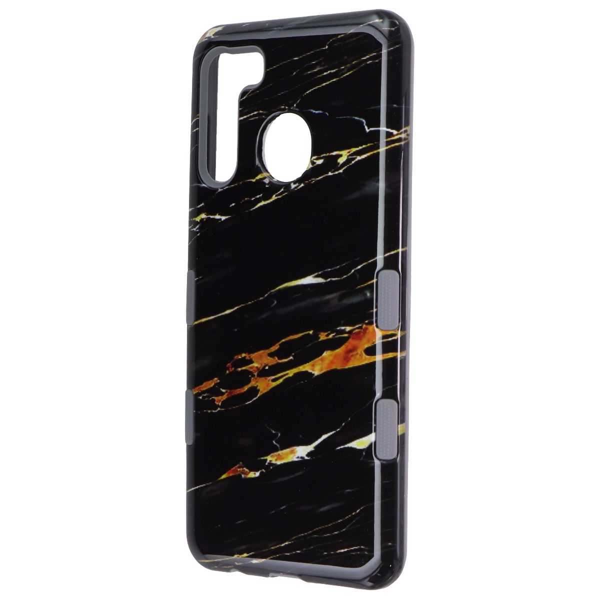 MyBat Premium Anti-Drop Case for Samsung Galaxy A21 - Black/Gold Marble Cell Phone - Cases, Covers & Skins MyBat - Simple Cell Bulk Wholesale Pricing - USA Seller