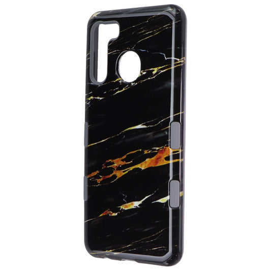 MyBat Premium Anti-Drop Case for Samsung Galaxy A21 - Black/Gold Marble Cell Phone - Cases, Covers & Skins MyBat - Simple Cell Bulk Wholesale Pricing - USA Seller
