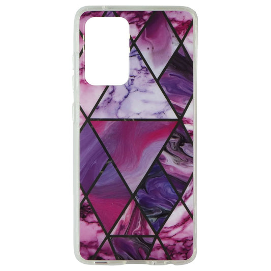 MyBat Fusion Series Case for Samsung Galaxy A52 (5G) - Purple Marble Cell Phone - Cases, Covers & Skins MyBat - Simple Cell Bulk Wholesale Pricing - USA Seller