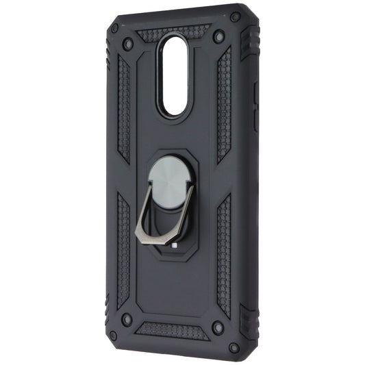 Mybat Premium Case with Ring Stand for LG Stylo 5 - Black Cell Phone - Cases, Covers & Skins MyBat - Simple Cell Bulk Wholesale Pricing - USA Seller