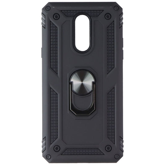 Mybat Premium Case with Ring Stand for LG Stylo 5 - Black Cell Phone - Cases, Covers & Skins MyBat - Simple Cell Bulk Wholesale Pricing - USA Seller