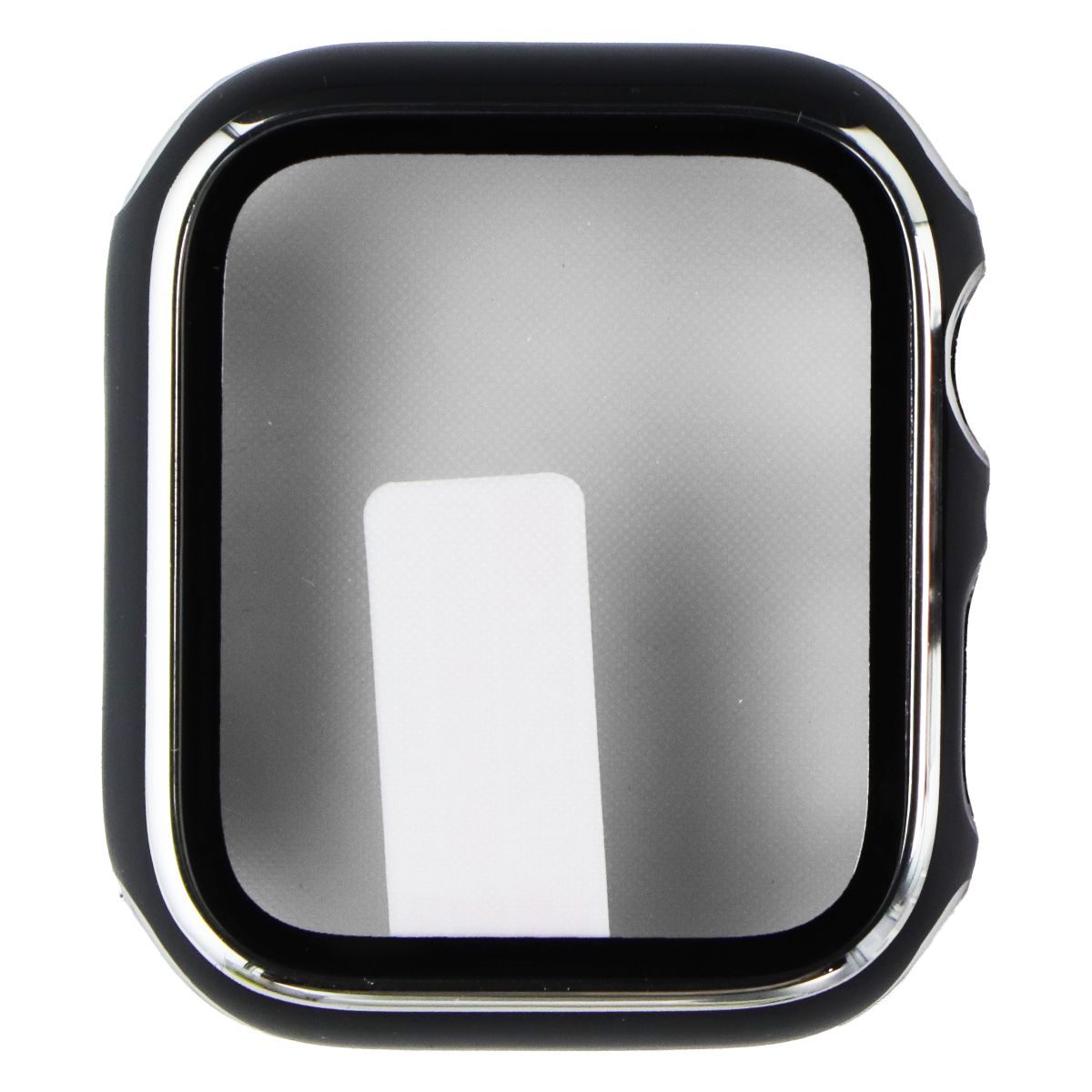 Mybat Full Coverage Case with Built in Glass for Apple Watch 44mm - Silver Smart Watch Accessories - Smart Watch Cases MyBat - Simple Cell Bulk Wholesale Pricing - USA Seller