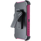 Mybat Pro Maverick Series Case + Holster for Apple iPhone 13 Pro - Plum