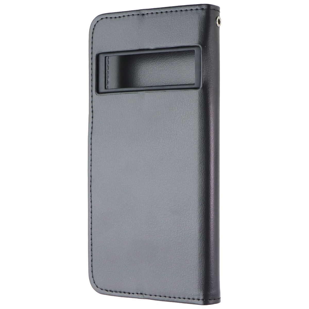 MyBat MyJacket Wallet Series Case for Google Pixel 6 Pro - Black Leather Cell Phone - Cases, Covers & Skins MyBat - Simple Cell Bulk Wholesale Pricing - USA Seller