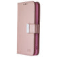 Mybat MyJacket Wallet Case for Samsung Galaxy S22 - Rose Gold Leather Cell Phone - Cases, Covers & Skins MyBat - Simple Cell Bulk Wholesale Pricing - USA Seller