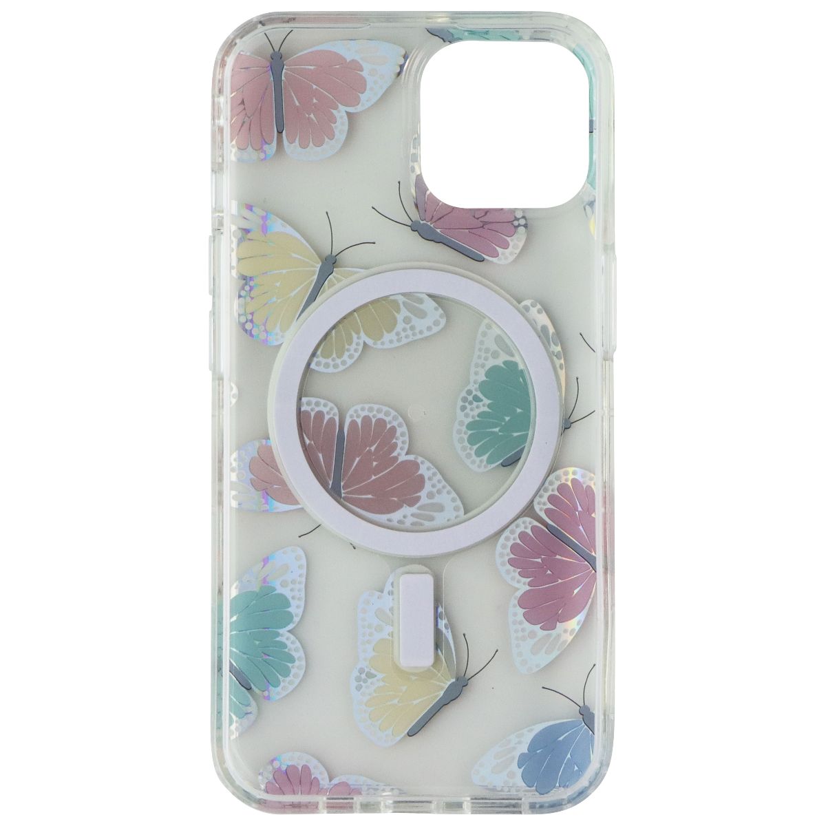 Mybat Pro Mood Series Case for MagSafe for iPhone 14 - Neon Butterflies
