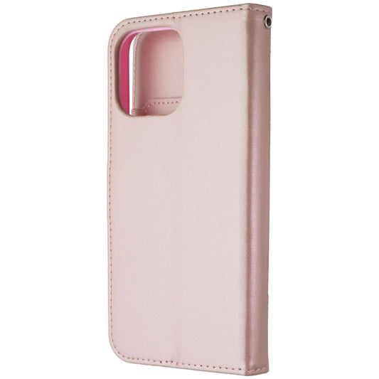 MyBat MyJacket Flip Cover Wallet for Apple iPhone 14 Pro Max - Rose Gold