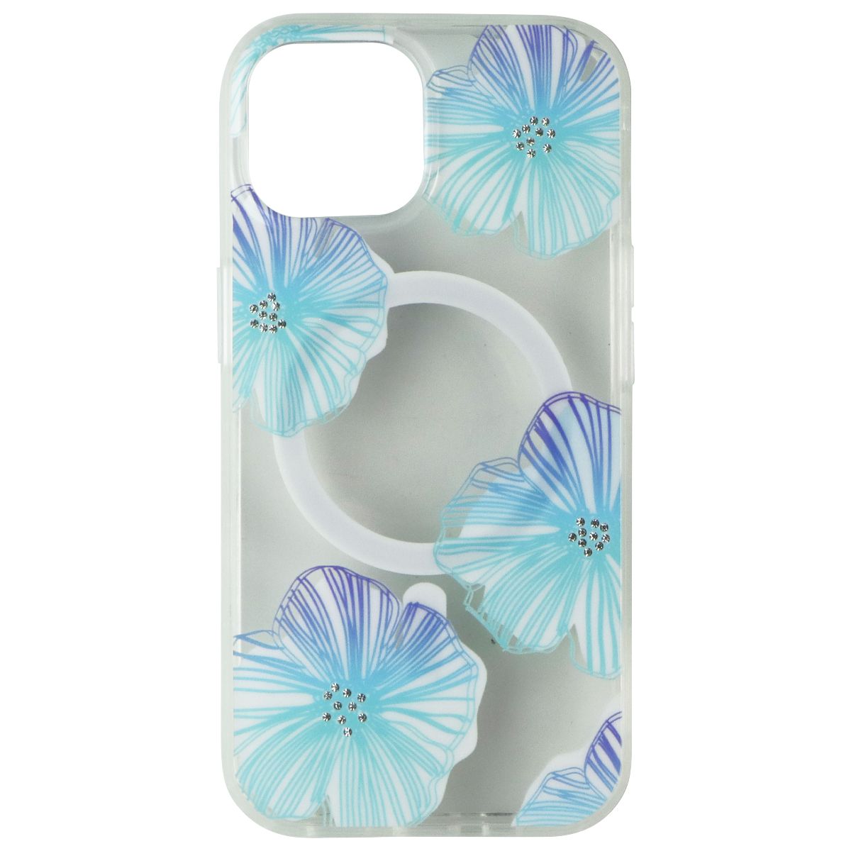 MyBat Pro Mood Series Case for MagSafe for Apple iPhone 15 - Blue Seashell Cell Phone - Cases, Covers & Skins MyBat Pro - Simple Cell Bulk Wholesale Pricing - USA Seller