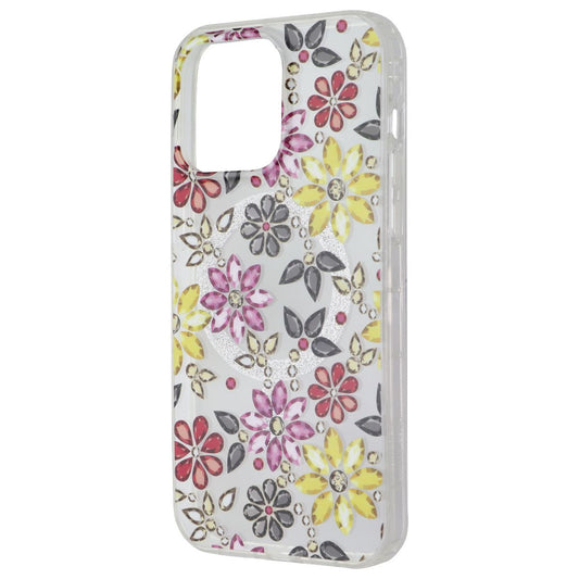 MyBat Pro Mood Series Case for MagSafe for iPhone 15 Pro Max - Flower Gems Cell Phone - Cases, Covers & Skins MyBat Pro - Simple Cell Bulk Wholesale Pricing - USA Seller