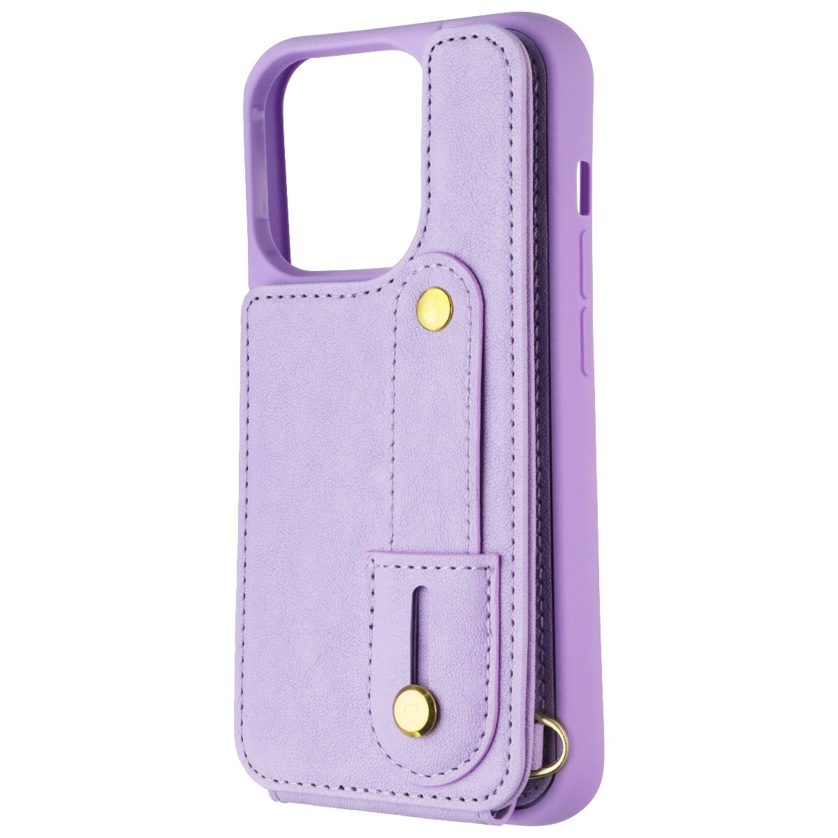 MyBat Pro Clutch Crossbody Wallet Case for Apple iPhone 15 Pro - Purple Cell Phone - Cases, Covers & Skins MyBat Pro - Simple Cell Bulk Wholesale Pricing - USA Seller