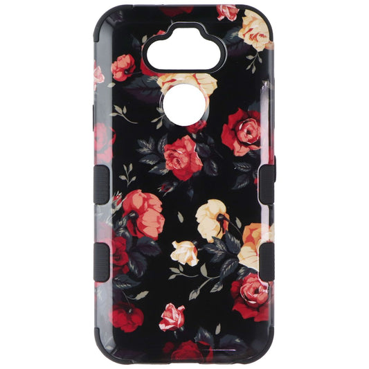 MyBat TUFF Dual Layer Case for LG K31 / Aristo 5 / Fortune 3 - Roses/Black Cell Phone - Cases, Covers & Skins MyBat - Simple Cell Bulk Wholesale Pricing - USA Seller
