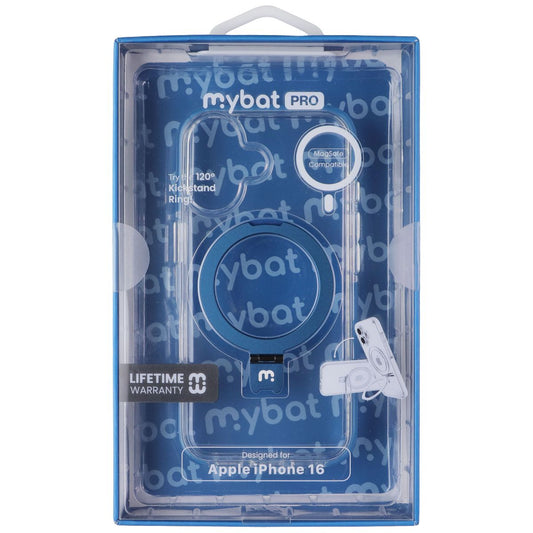 MyBat Pro Lure Series Case for MagSafe for Apple iPhone 16 - Clear/Blue Cell Phone - Cases, Covers & Skins MyBat Pro - Simple Cell Bulk Wholesale Pricing - USA Seller