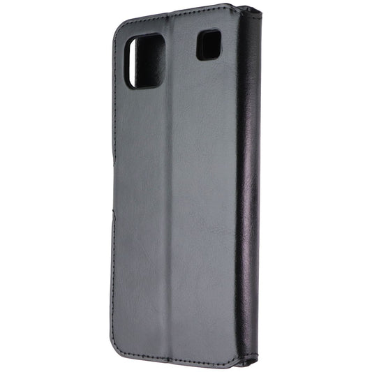 MyBat MyJacket Wallet Case for LG K92 (5G) - Black Leather Cell Phone - Cases, Covers & Skins MyBat - Simple Cell Bulk Wholesale Pricing - USA Seller
