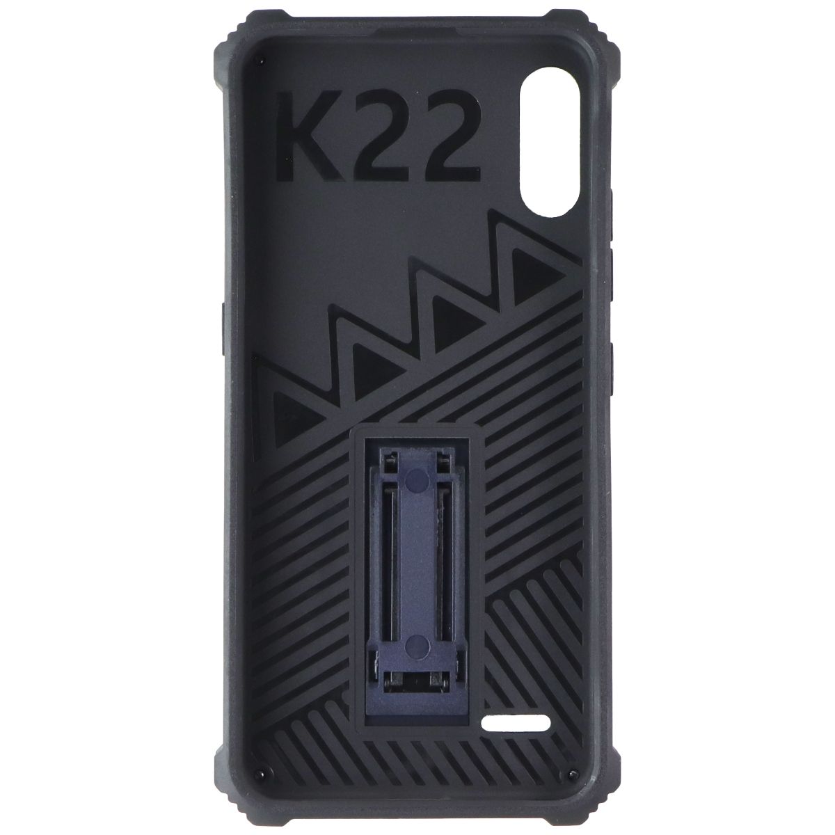 MyBat Rugged Kickstand Case for LG K22 - Blue / Black Cell Phone - Cases, Covers & Skins MyBat - Simple Cell Bulk Wholesale Pricing - USA Seller
