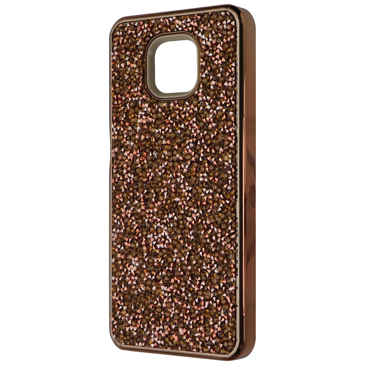 MyBat Dual Layer Case for Motorola Moto G Power (2021) - Rose Gold Rhinestone Cell Phone - Cases, Covers & Skins MyBat - Simple Cell Bulk Wholesale Pricing - USA Seller
