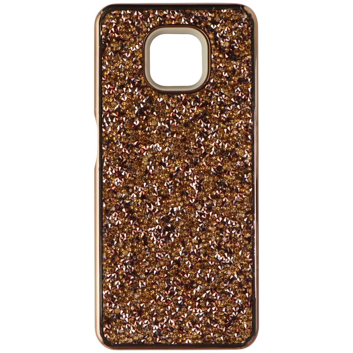 MyBat Dual Layer Case for Motorola Moto G Power (2021) - Rose Gold Rhinestone Cell Phone - Cases, Covers & Skins MyBat - Simple Cell Bulk Wholesale Pricing - USA Seller