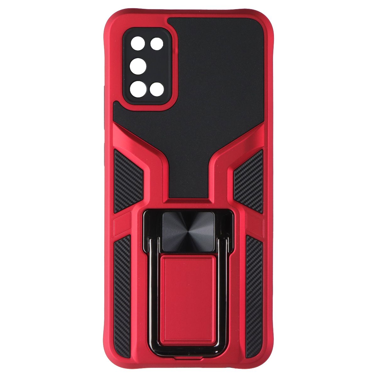 MyBat Rugged Hybrid Case with Kickstand for Samsung Galaxy A02s - Red / Black Cell Phone - Cases, Covers & Skins MyBat - Simple Cell Bulk Wholesale Pricing - USA Seller