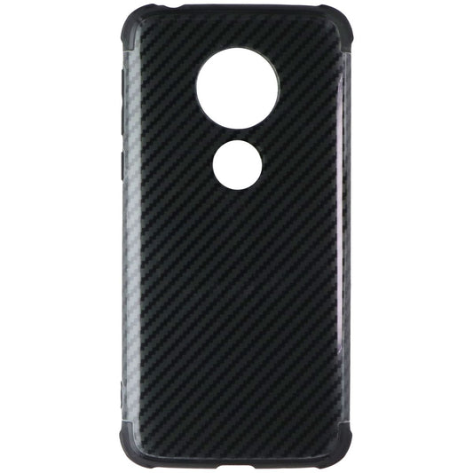 MyBat Premium Hard Case for Motorola Moto G7 Play - Carbon Fiber Texture / Black