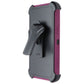 MyBat Pro Maverick Series Case and Holster for Apple iPhone 14 Pro Max - Plum Cell Phone - Cases, Covers & Skins MyBat Pro - Simple Cell Bulk Wholesale Pricing - USA Seller