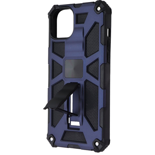 Mybat Rugged Kickstand Case for Apple iPhone 14 Plus - Blue/Black Cell Phone - Cases, Covers & Skins MyBat - Simple Cell Bulk Wholesale Pricing - USA Seller