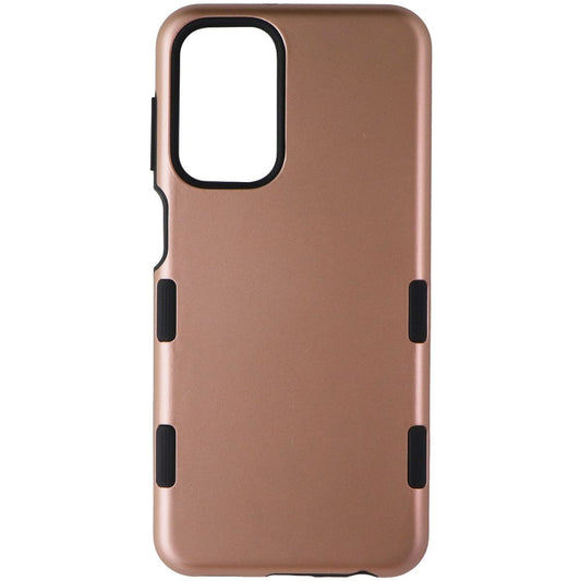 MyBat Pro Tuff Kleer Series Case for Samsung Galaxy A23 5G - Rose Gold/Black