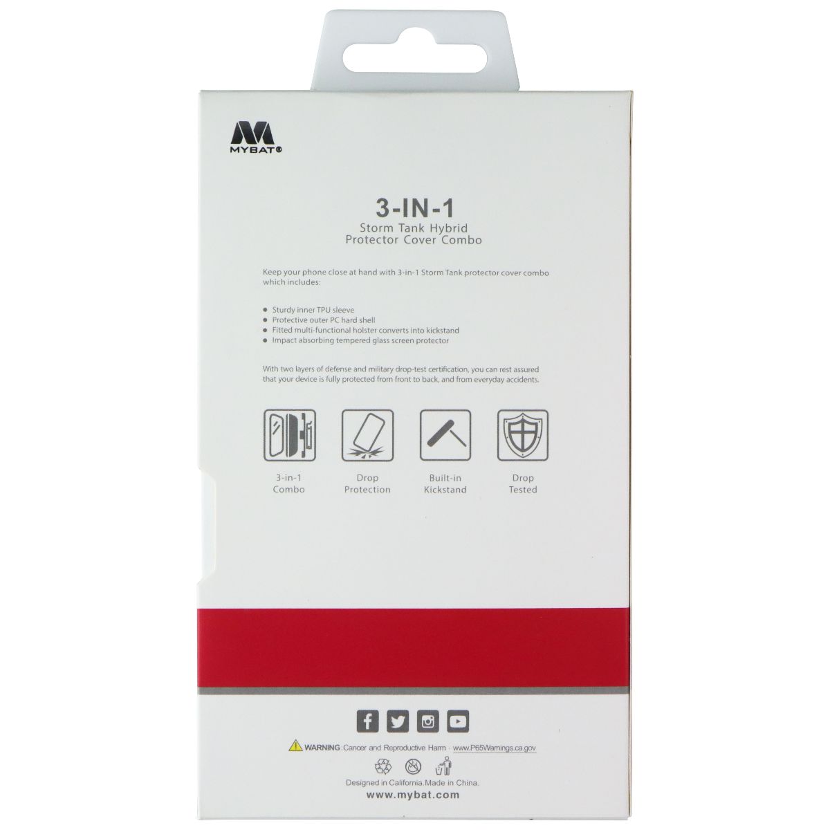 MyBat 3-In-1 Combo Case/Holster/Glass for Samsung Galaxy J7 (2018) - Camo/Orange Cell Phone - Cases, Covers & Skins MyBat - Simple Cell Bulk Wholesale Pricing - USA Seller