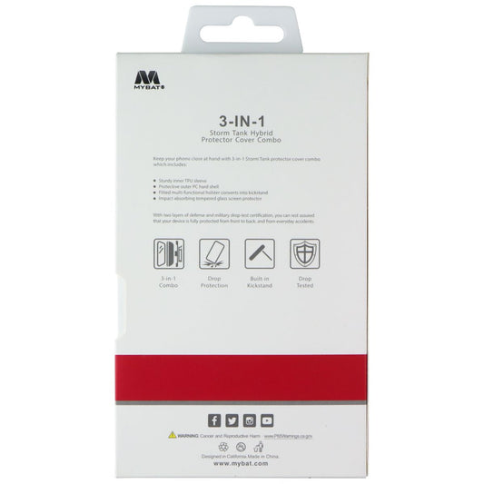 MyBat 3-In-1 Combo Case/Holster/Glass for Samsung Galaxy J7 (2018) - Camo/Orange Cell Phone - Cases, Covers & Skins MyBat - Simple Cell Bulk Wholesale Pricing - USA Seller