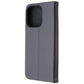 MyBat Pro Executive Series Flip Wallet Case for Apple iPhone 15 Pro - Black