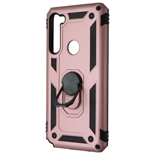 Mybat Premium Case w/ Ring Stand for Motorola Moto G Stylus - Rose Gold / Black Cell Phone - Cases, Covers & Skins MyBat - Simple Cell Bulk Wholesale Pricing - USA Seller