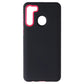 MyBat Fuse Hybrid Series Case for Samsung Galaxy A21 - Black / Pink Cell Phone - Cases, Covers & Skins MyBat - Simple Cell Bulk Wholesale Pricing - USA Seller