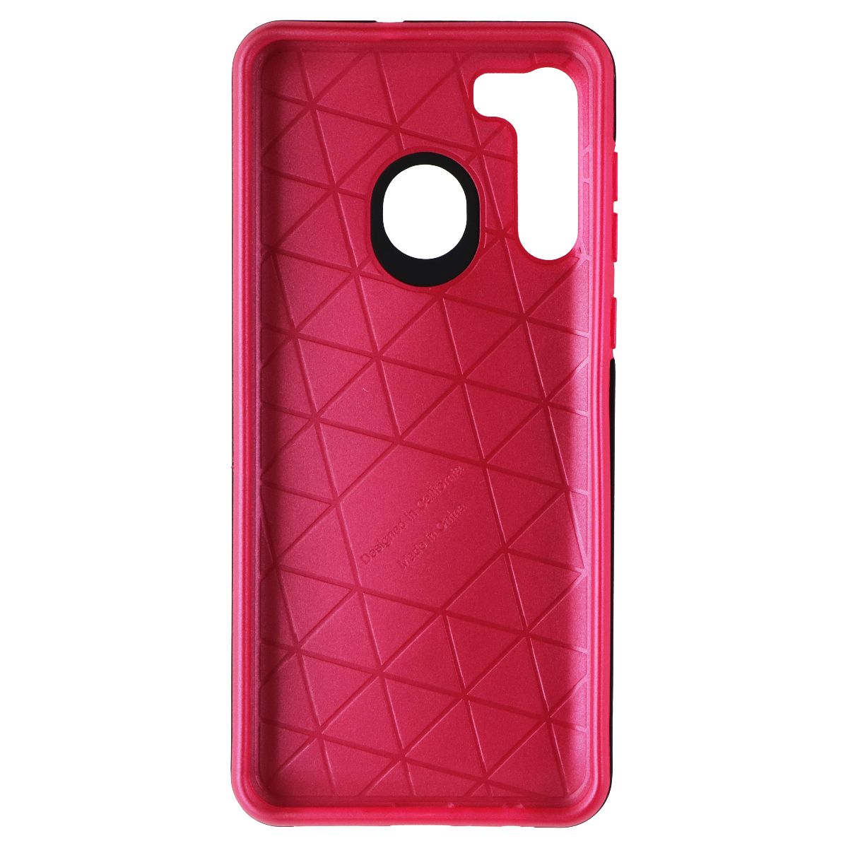 MyBat Fuse Hybrid Series Case for Samsung Galaxy A21 - Black / Pink Cell Phone - Cases, Covers & Skins MyBat - Simple Cell Bulk Wholesale Pricing - USA Seller