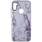 MyBat Fuse Hybrid Series Dual-Layer Case for Samsung Galaxy A11 - White Marble Cell Phone - Cases, Covers & Skins MyBat - Simple Cell Bulk Wholesale Pricing - USA Seller