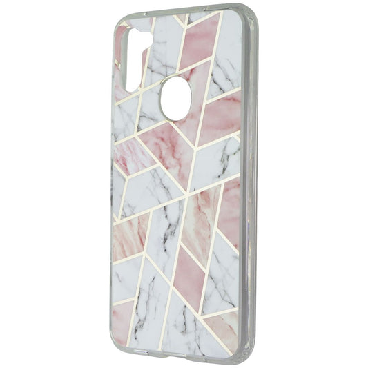 MyBat Fusion Series Protector Cover Case for Samsung Galaxy A11 - Pink Marble