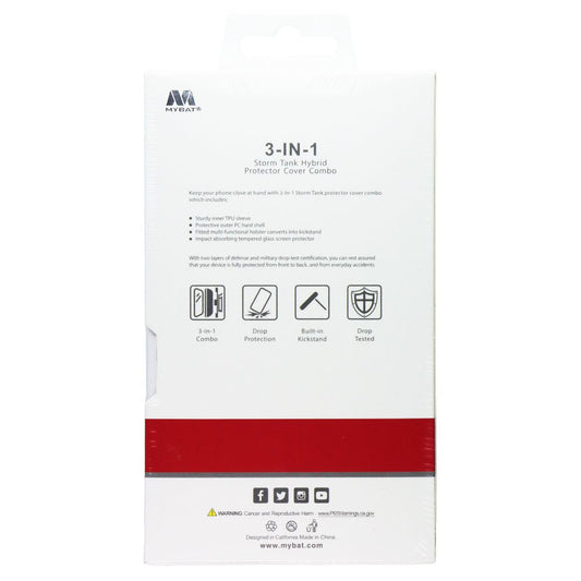 MyBat 3-in-1 Storm Tank Case for LG K40 / Harmony 3 - Blue/Black Cell Phone - Cases, Covers & Skins MyBat - Simple Cell Bulk Wholesale Pricing - USA Seller