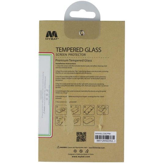 Mybat Tempered Glass Screen Protector for Samsung Galaxy A50/A20 Cell Phone - Screen Protectors MyBat - Simple Cell Bulk Wholesale Pricing - USA Seller