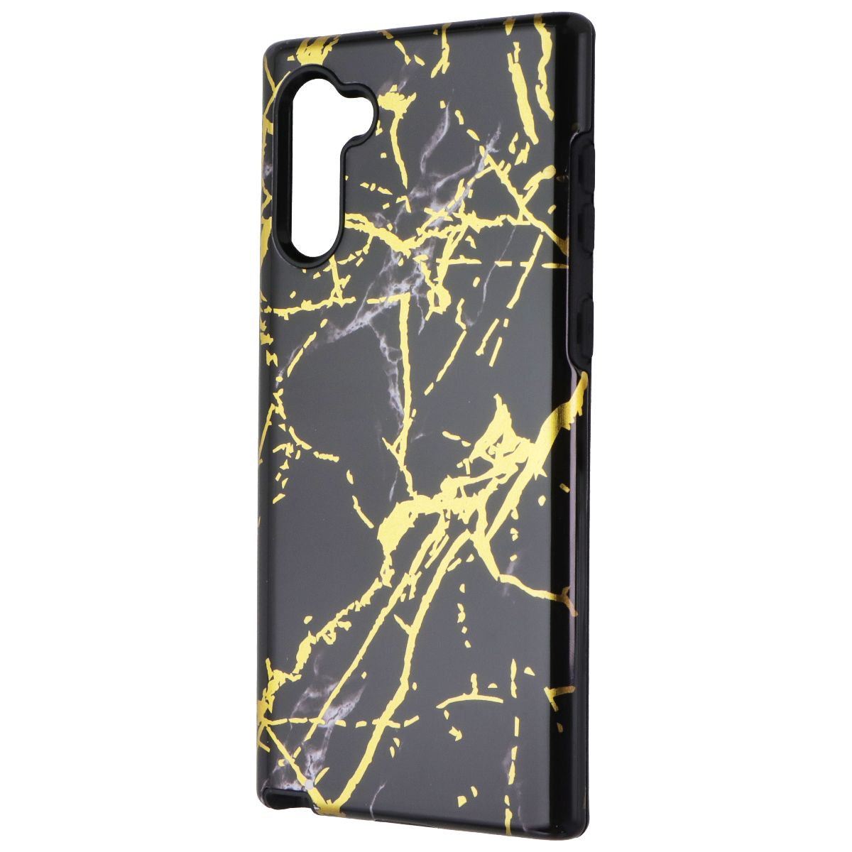 MyBat Fuse Hybrid Protective Cover for Samsung Galaxy Note10 - Black/Gold Marble Cell Phone - Cases, Covers & Skins MyBat - Simple Cell Bulk Wholesale Pricing - USA Seller