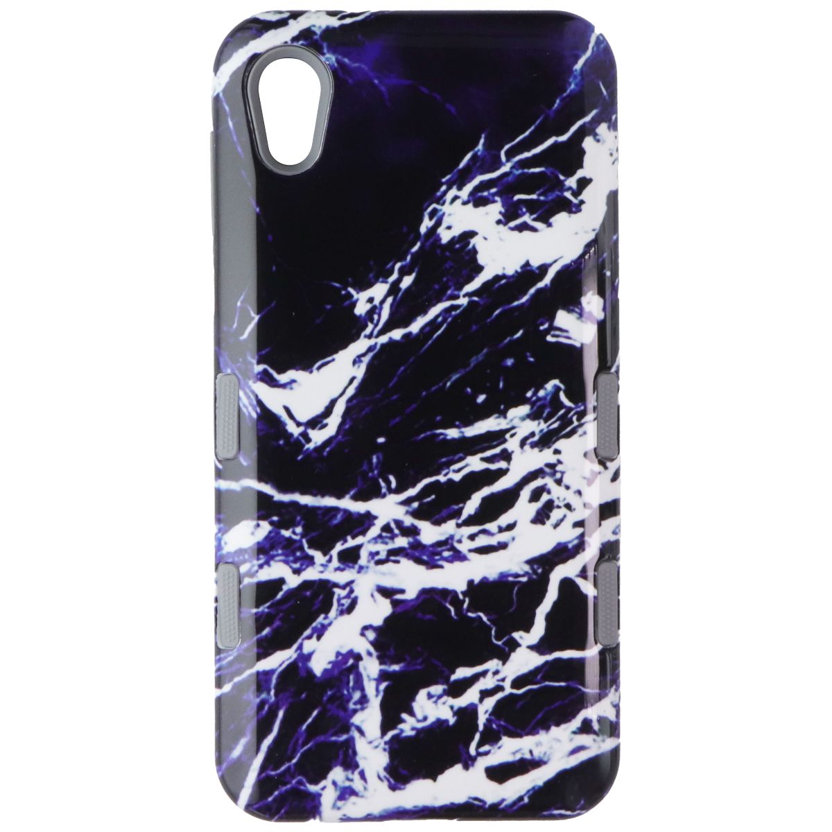 MyBat Premium Dual Layer Case for Motorola Moto E6 - Blue Marble