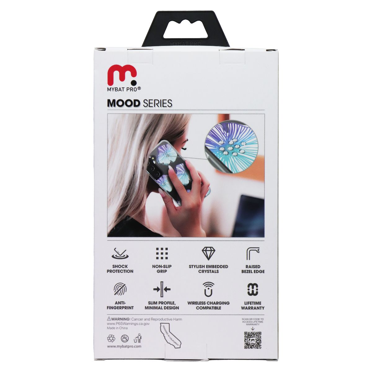 MyBat Pro Mood Diamond Series Case for Samsung Galaxy S23+ (Plus) - Blossoms Cell Phone - Cases, Covers & Skins MyBat Pro - Simple Cell Bulk Wholesale Pricing - USA Seller