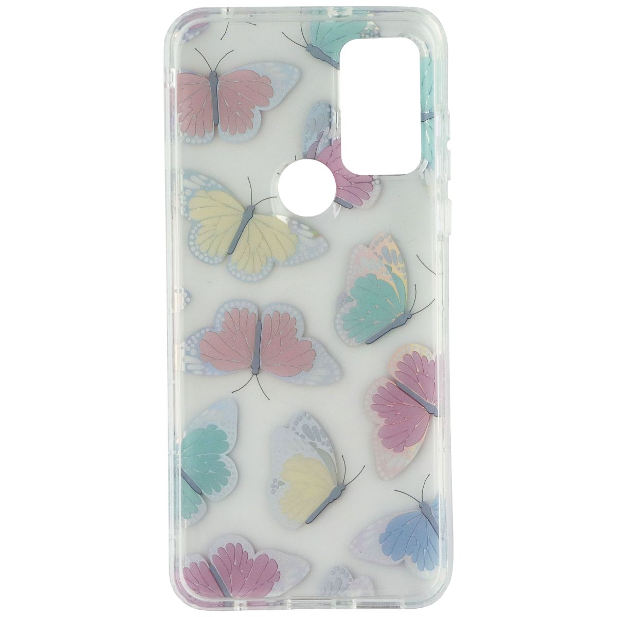 MyBat Pro Mood Series Case for Motorola Moto G Play (2023) - Neon Butterflies Cell Phone - Cases, Covers & Skins MyBat Pro - Simple Cell Bulk Wholesale Pricing - USA Seller