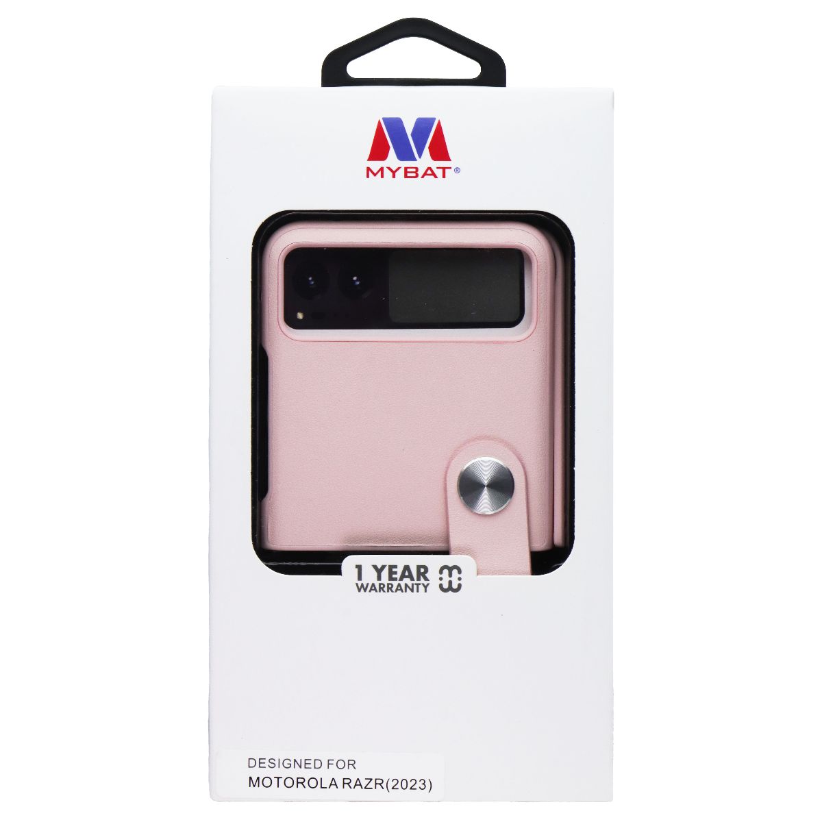 MyBat Leather Protector Case (with Lanyard) Motorola RAZR (2023) - Pink