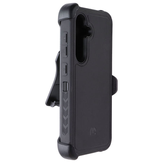 MyBat Pro Maverick Series Case and Holster for Samsung Galaxy S24 - Black Cell Phone - Cases, Covers & Skins MyBat Pro - Simple Cell Bulk Wholesale Pricing - USA Seller
