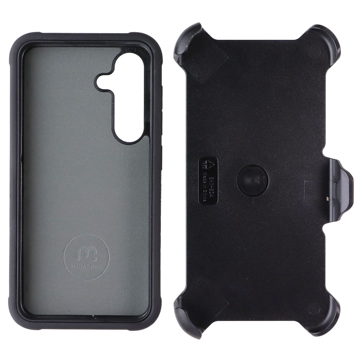 MyBat Pro Maverick Series Case and Holster for Samsung Galaxy S24 - Black Cell Phone - Cases, Covers & Skins MyBat Pro - Simple Cell Bulk Wholesale Pricing - USA Seller